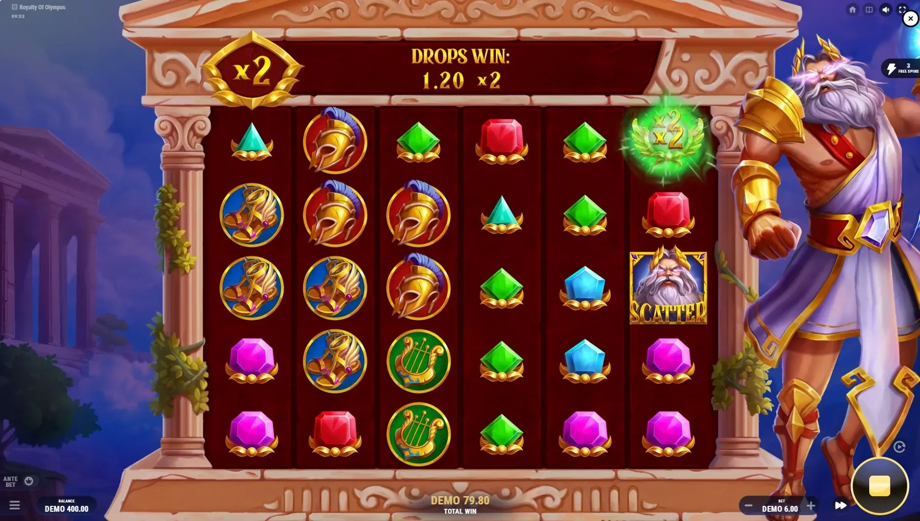 Royalty of Olympus Screenshot