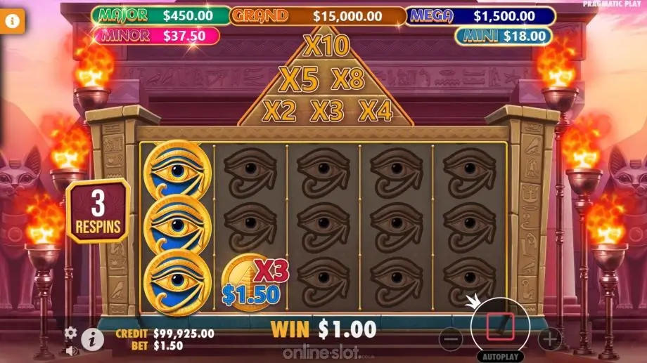 Mummy’s Jewels Game Screenshot