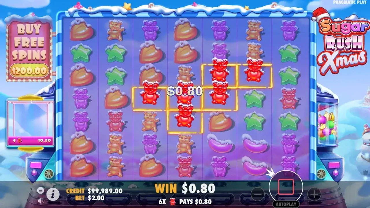 Sugar Rush Xmas Games Screenshot