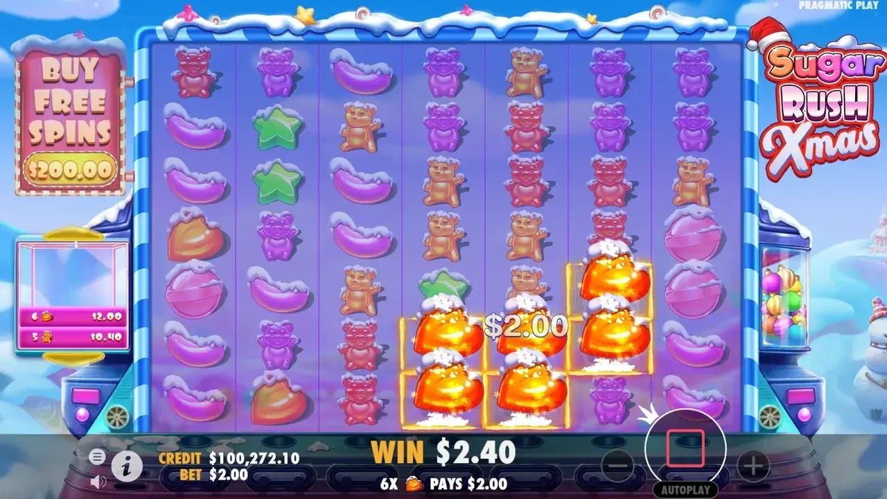 Sugar Rush Xmas Games Screenshot