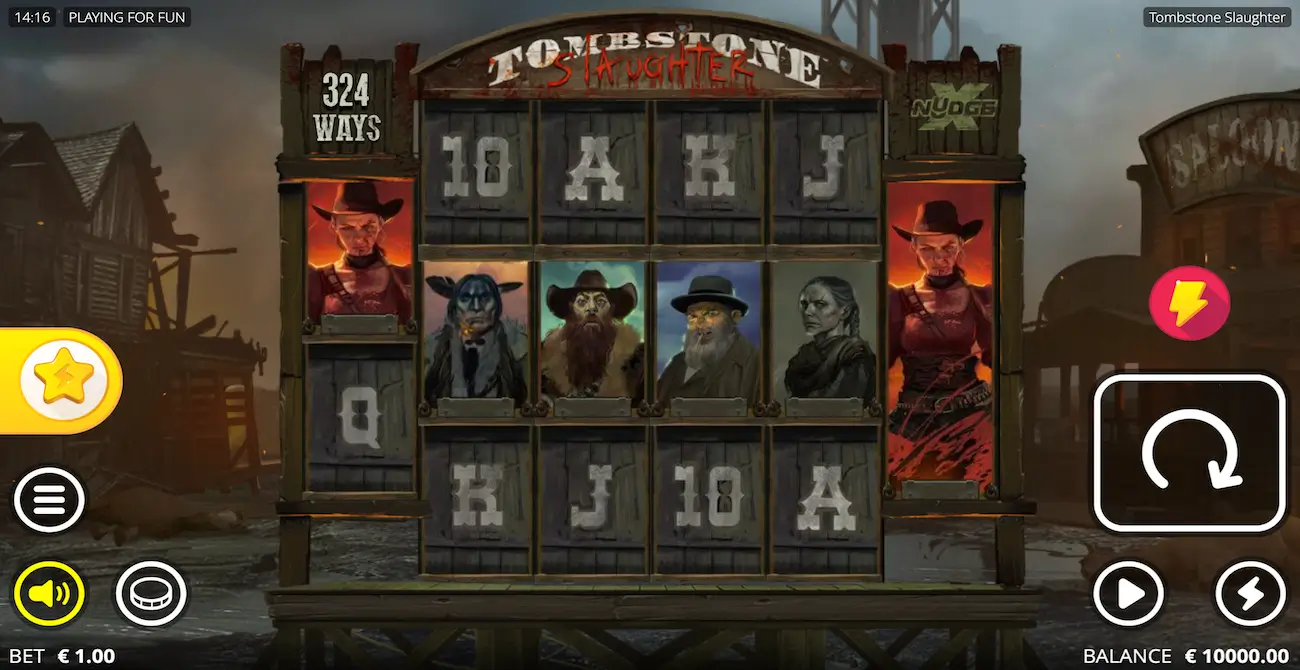 Tombstone Slaughter game screenshot
