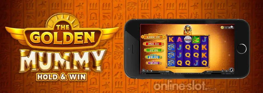 the golden mummy hold and win game screenshot