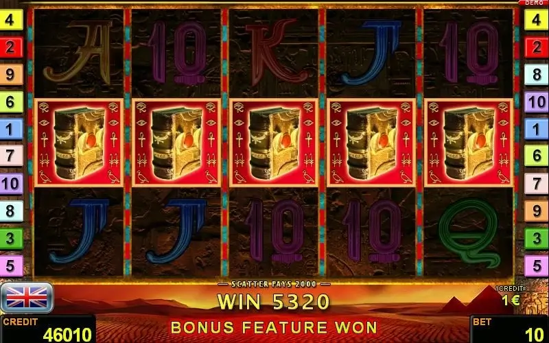 Book Of Ra Magic Game Screenshot