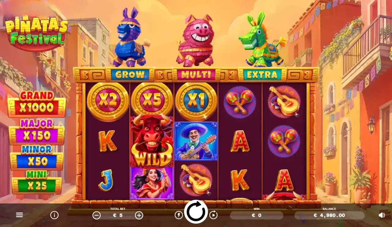 Pinatas Festival Game Screenshot