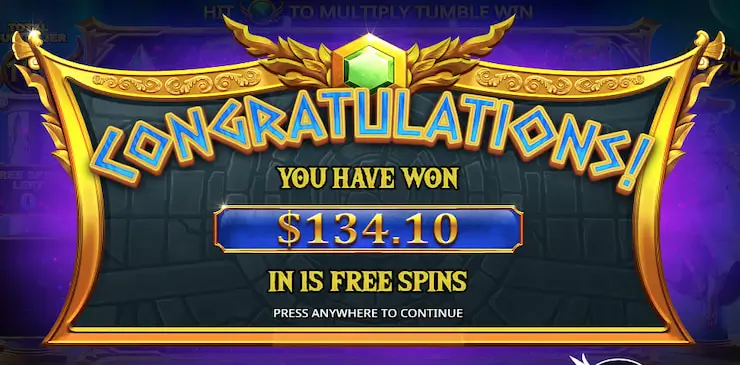 Gates Of Olympus Game Scteenshot