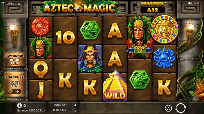 Aztec Magic Megaways Game Screenshot