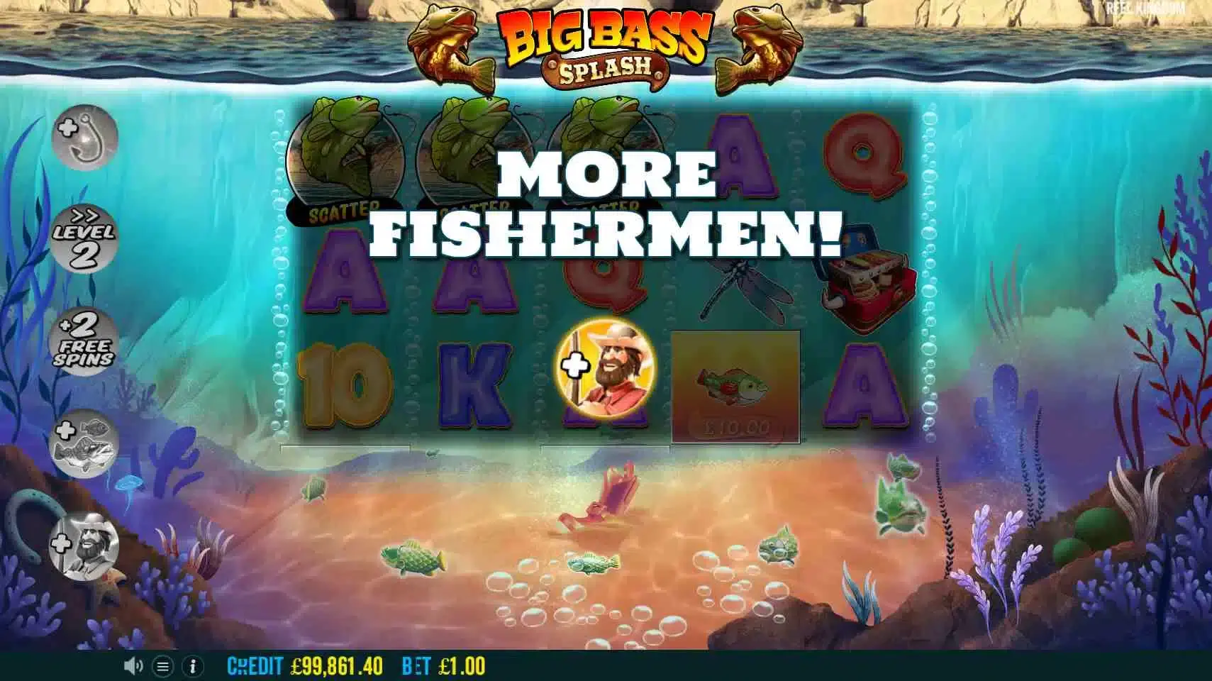 Big Bass Splash Game Screenshot