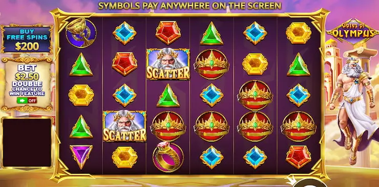 Gates Of Olympus Game Scteenshot