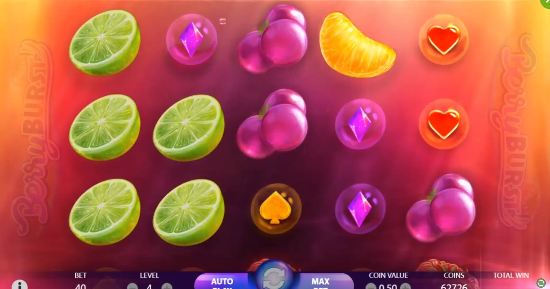 Berry Burst Max Game ScreenShot