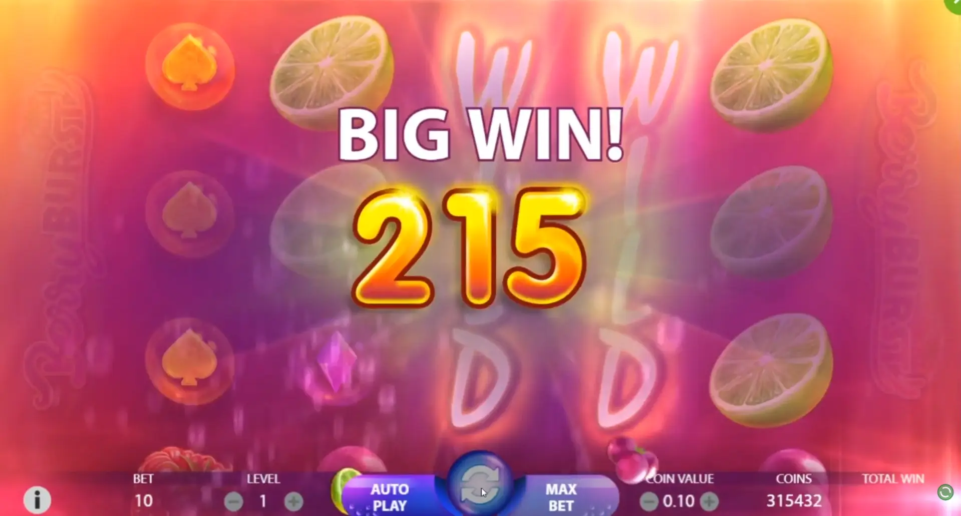 Berry Burst Max Game ScreenShot
