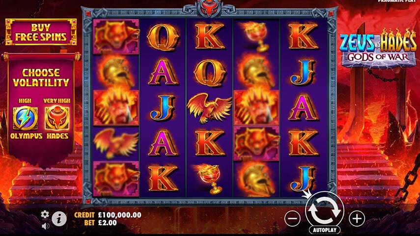 Zeus Vs Hades - Gods Of War Game Screenshot